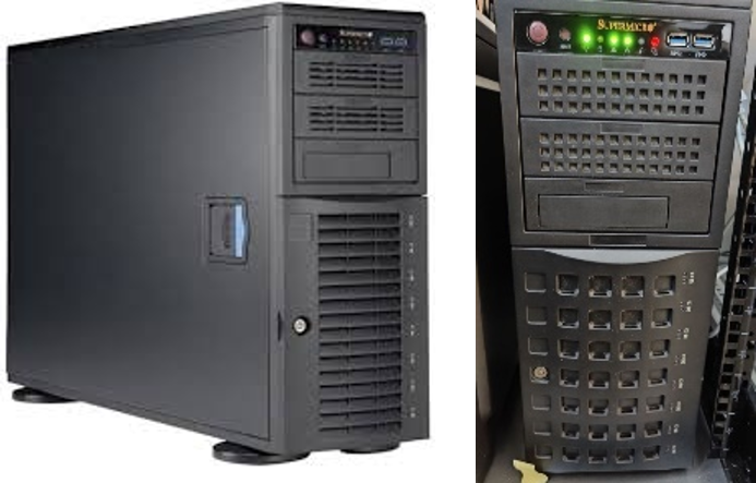 PC with two Amarisoft PCIe SDR boards